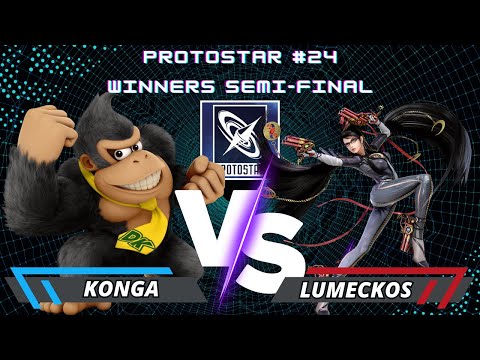 Konga (Donkey Kong) Vs. Lumeckos (Bayonetta) | Protostar #24 | Winners SF | SSBU