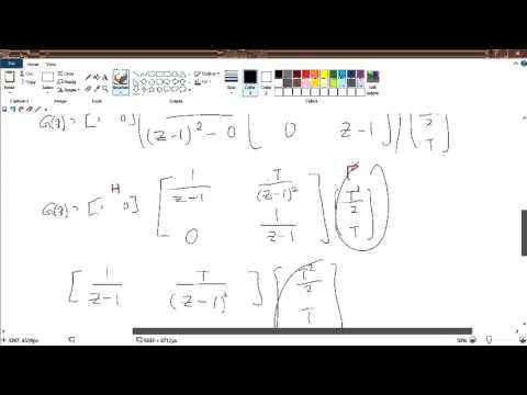 l10v6 Proving discrete state space can also derive Z transfer function relate to l10v2 and l10v5