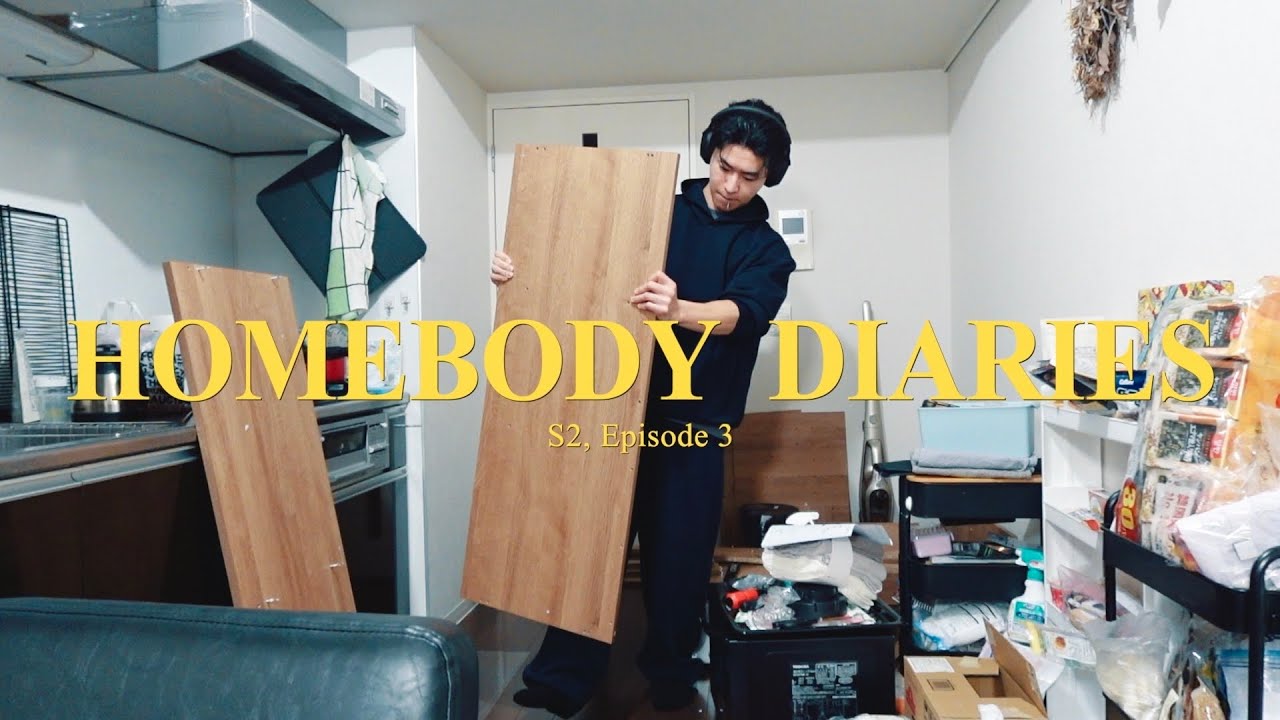 Home updates, new living room desk and shelves, life recently in Japan | Homebody Diaries