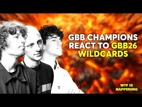 3 GBB CHAMPIONS REACT TO GBB WILDCARDS with @julardbbx8091 and @martinbenatitinodekartella3074