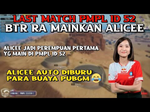 AKHIRNYA BTR RA MAINKAN ALICE! AUTO DIKEJAR PARA BUAYA PMPL! || PMPL ID SEASON 2