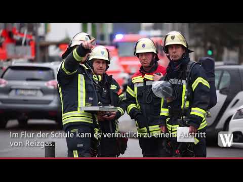Wiesbaden: Reizgas an der Kerschensteinerschule