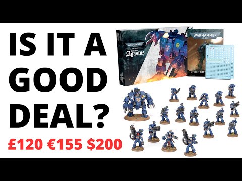 Strike Force Agastus - Is it a Good Deal? Prices, Miniatures and Thoughts