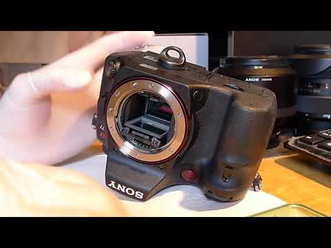 SONY SLT-A77 alpha TRANSLUCENT mirror replacement repair DIY