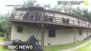 Dramatic video shows deck collapse injuring U.S. Marshals