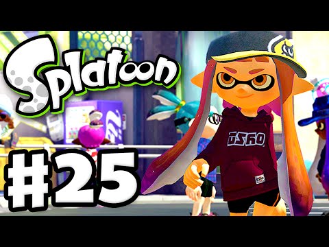 Splatoon - Gameplay Walkthrough Part 25 - Far-Flung Flooders! (Nintendo Wii U)