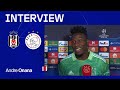Onana: 'Geweldig gevoel om weer terug te zijn' | Reactie na Besiktas - Ajax