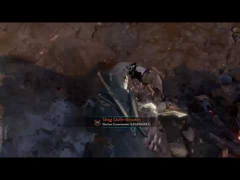 Technique: Caragor DONK Captain Insta Kill Middle-Earth Shadow Of War PS4