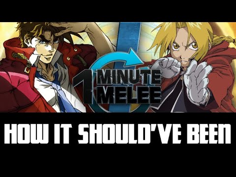 How Joseph Joestar VS Edward Elric (One Minute Melee) Should've Been