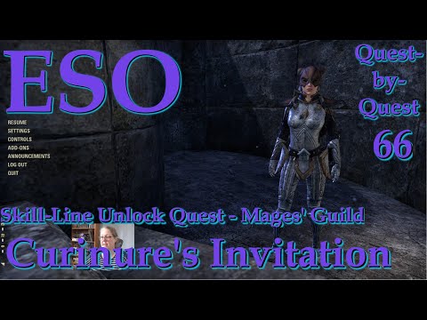 The Elder Scrolls Online –Quest-by-Quest Ep.66—Curinure’s Invitation