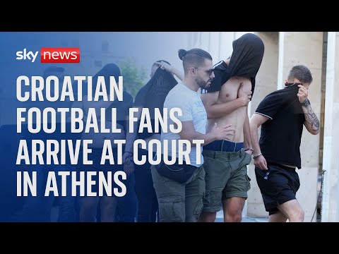 Nearly a hundred Croatian football fans taken to court after Greek fan stabbed to death