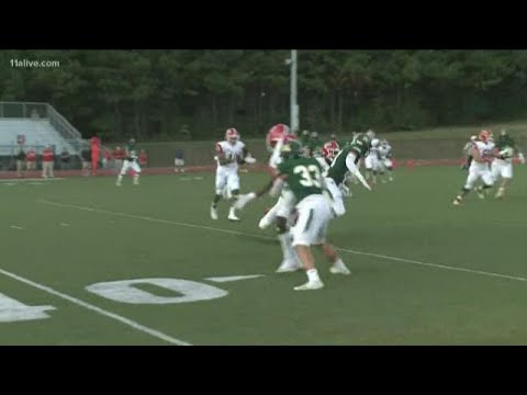 Woodward Academy vs. Blessed Trinity  highlights (September 6)