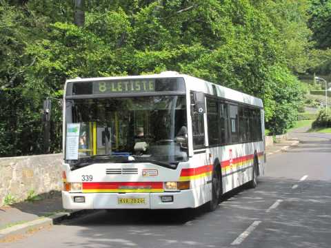 Rozlučka  autobusu IKARUS 412  z DP v Karlových  Varech