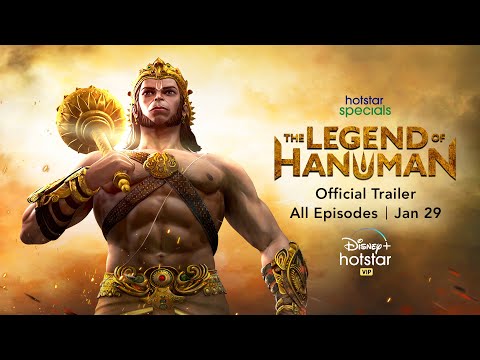 Thumbnail of the video: The Legend of Hanuman | Official Trailer | Now Streaming