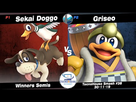 TecnoHouse #38: SS | Sekai Doggo (Duck Hunt) vs RT+ Griseo (King Dedede) - Winners Semis