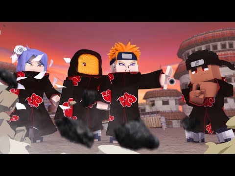 Minecraft: AKATSUKI INVASION!! - NARUTO STORM Episode 15 ‹ Koow ›