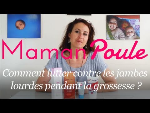 comment soulager jambes lourdes grossesse