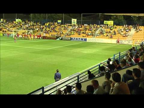 Gol de Quini (2-0) en el AD Alcorcón - CD Numancia Ronda 2 Copa del Rey