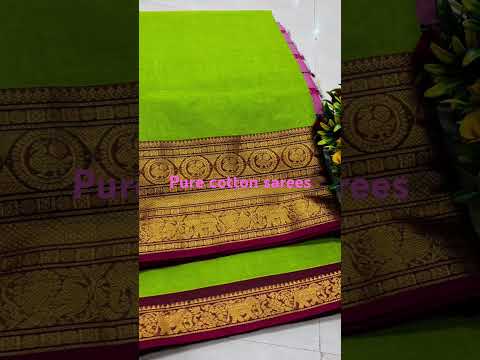 Kanchi cotto sarees