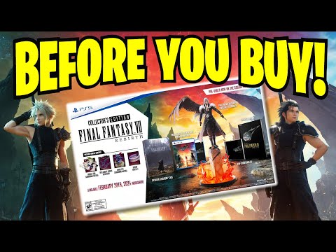 EVERYTHING you NEED to KNOW! - Final Fantasy VII REBIRTH Pre Orders comparison!