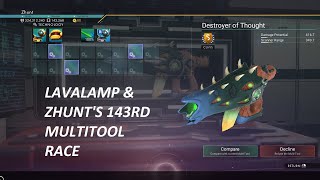 No Man's Sky - Lavalamp & Zhunt's 143rd Multitool Race