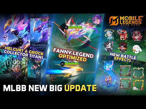 FANNY LEGEND OPTIMIZED EFFECT GAMEPLAY | HELCURT & GROCK COLLECTOR TITANS SERIES & NEW BATTLE EFFECT