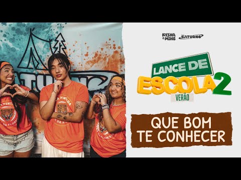 [LANCE DE ESCOLA VERÃO 04] Que bom te conhecer - Kysha e Mine, Jin Min