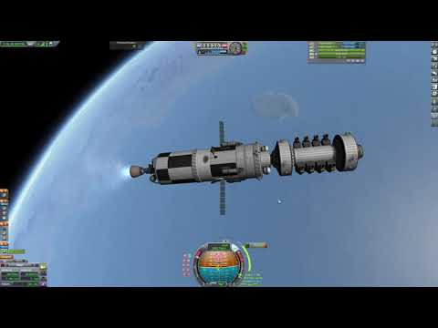 Kerbal Space Program 1.11 - Full Mission - Second Module of Mining Rig