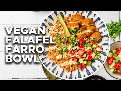 Falafel Bowl Recipe | Easy Vegan Meal Prep