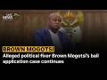 Alleged Political Fixer Brown Mogotsi S Bail Application Case Continues