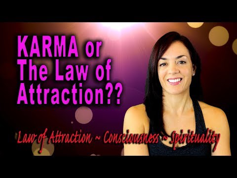 The Law of Attraction v Karma: What's the Difference?