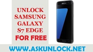 Unlock Samsung Galaxy S7 Edge Cricket for free