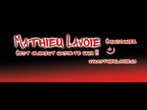 Mathieu Lavoie Chansonnier WebLive  Padoue Bar L'Entrain Août 2014