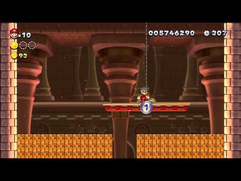 Peach's Castle - Red-Hot Elevator Ride [New Super Mario Bros Wii U]