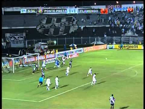 Ponte Preta 2x2 Flamengo - 2012 - Brasileiro 2012 3ª Rodada