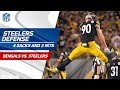 Pittsburgh's Defense Comes Away w/ 4 Sacks & 2 INTs! | Bengals vs. Steelers | Wk 7 Player Highlights