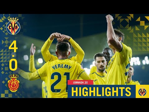 HIGHLIGHTS | VILLARREAL 4-0 MALLORCA | LALIGA