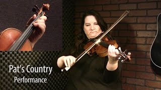 Pat's Country - Canadian Fiddle Lesson by Patti Kusturok