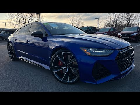 2022 Audi RS7 POV Test Drive & Review