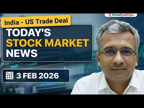 Daily Stock Market News(Feb 3, 2026): India-US Trade deal, Oil Crushes, India PMI & Q3 Results