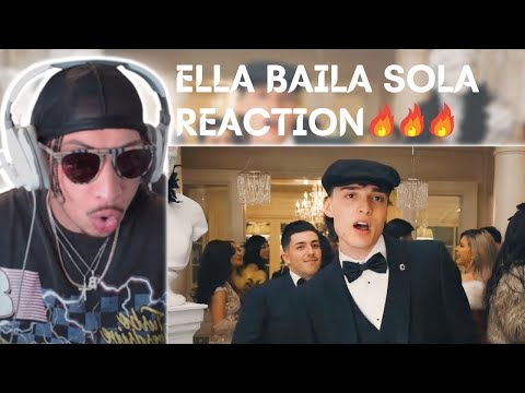 Ella Baila Sola - (Video) -  Peso Pluma y Eslabon Armado | REACTION