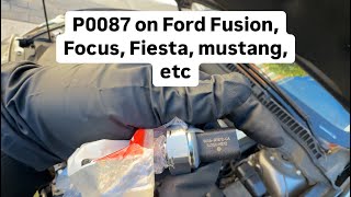 How to fix fault code P0087 and P0148 on Fords (Fusion, Focus, Escape, Fiesta, Mustang, etc…)