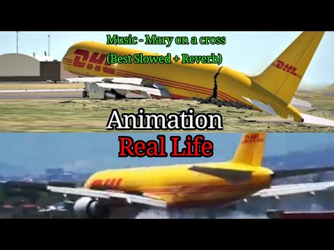 DHL de Guatemala Flight 7216 | Animation vs Real Life