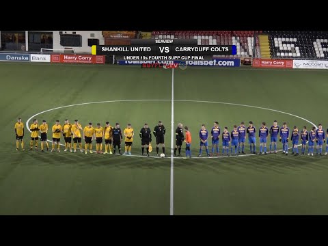 Shankill United v Carryduff Colts - Under 15s Fourth Supp Cup Final - 14th December 2019