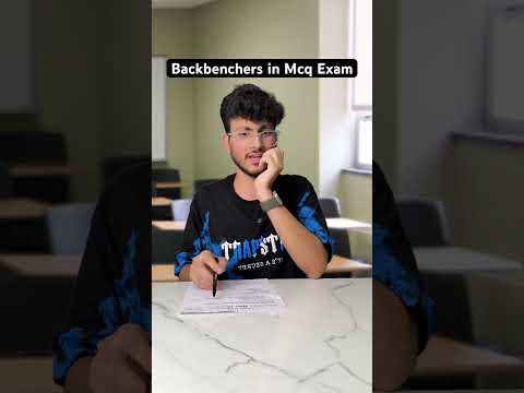 Students in Mcq Exam 😂 #shorts #relatable #students