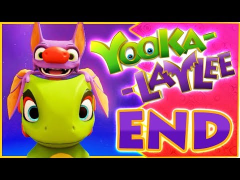 Yooka-Laylee 100% Walkthrough Part 11 (PS4, PC, XONE) - Final Boss + Ending - No Commentary