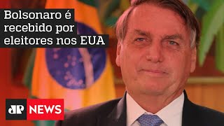 Bolsonaro manda recado exclusivo para a Jovem Pan em chegada à Cúpula das Américas