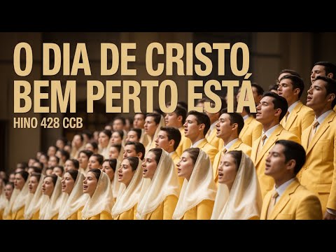 O DIA DE CRISTO BEM PERTO ESTÁ | HINO 428 CCB | CORAL