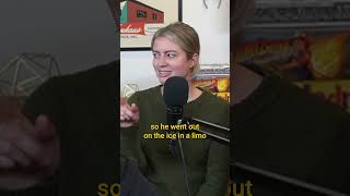 Ryan tells a story, Elyse listens.