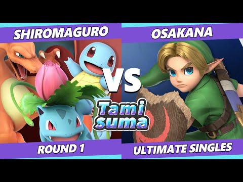 TAMISUMA 248 Round 1 - Shiromaguro (Pokemon Trainer) Vs. Osakana (Young Link) SSBU Smash Ultimate